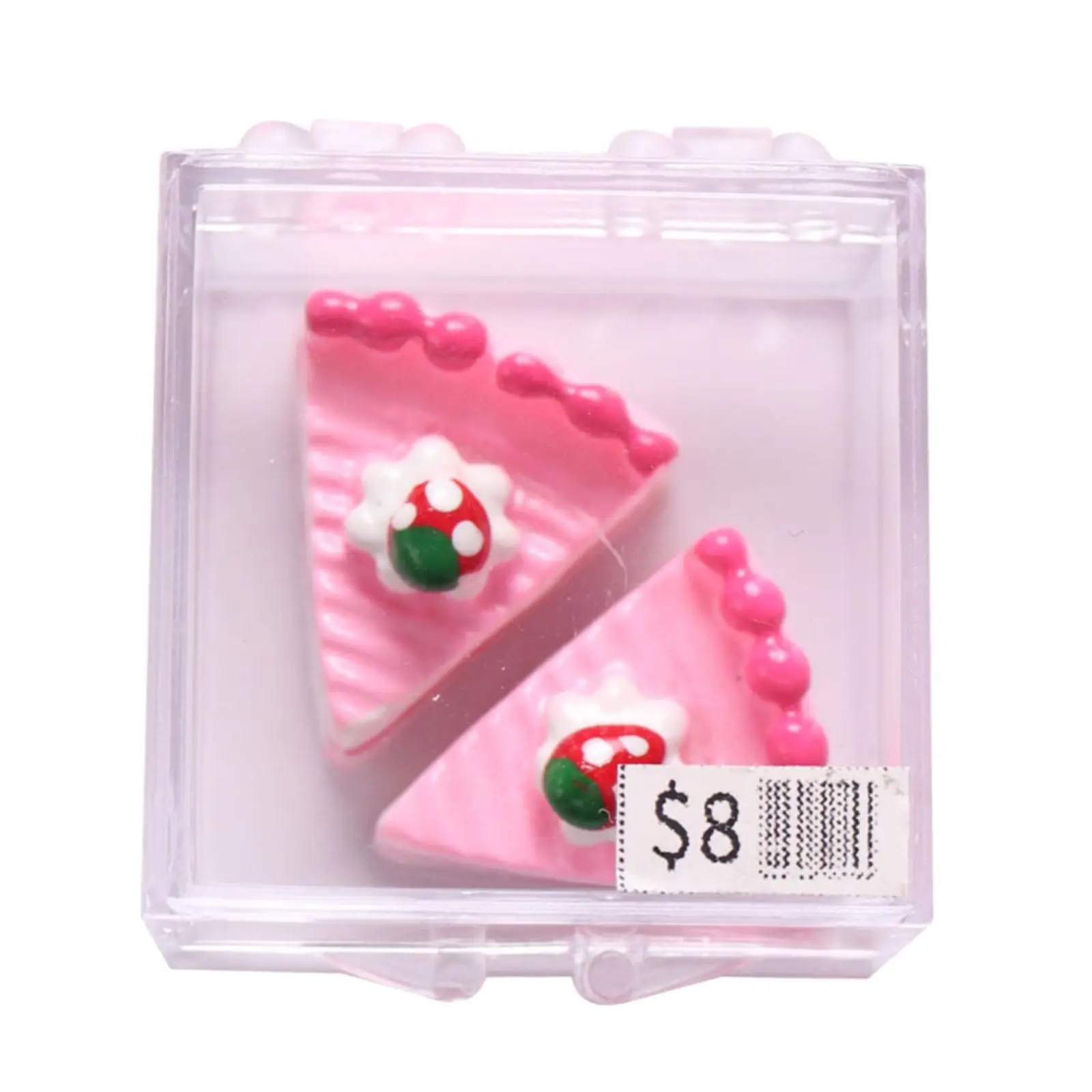 Dollhouse Mini Cake Box 1:12 Accessories Toys Home Living Room Miniature Dessert Case Simulation Model Scenery Supplies Decor