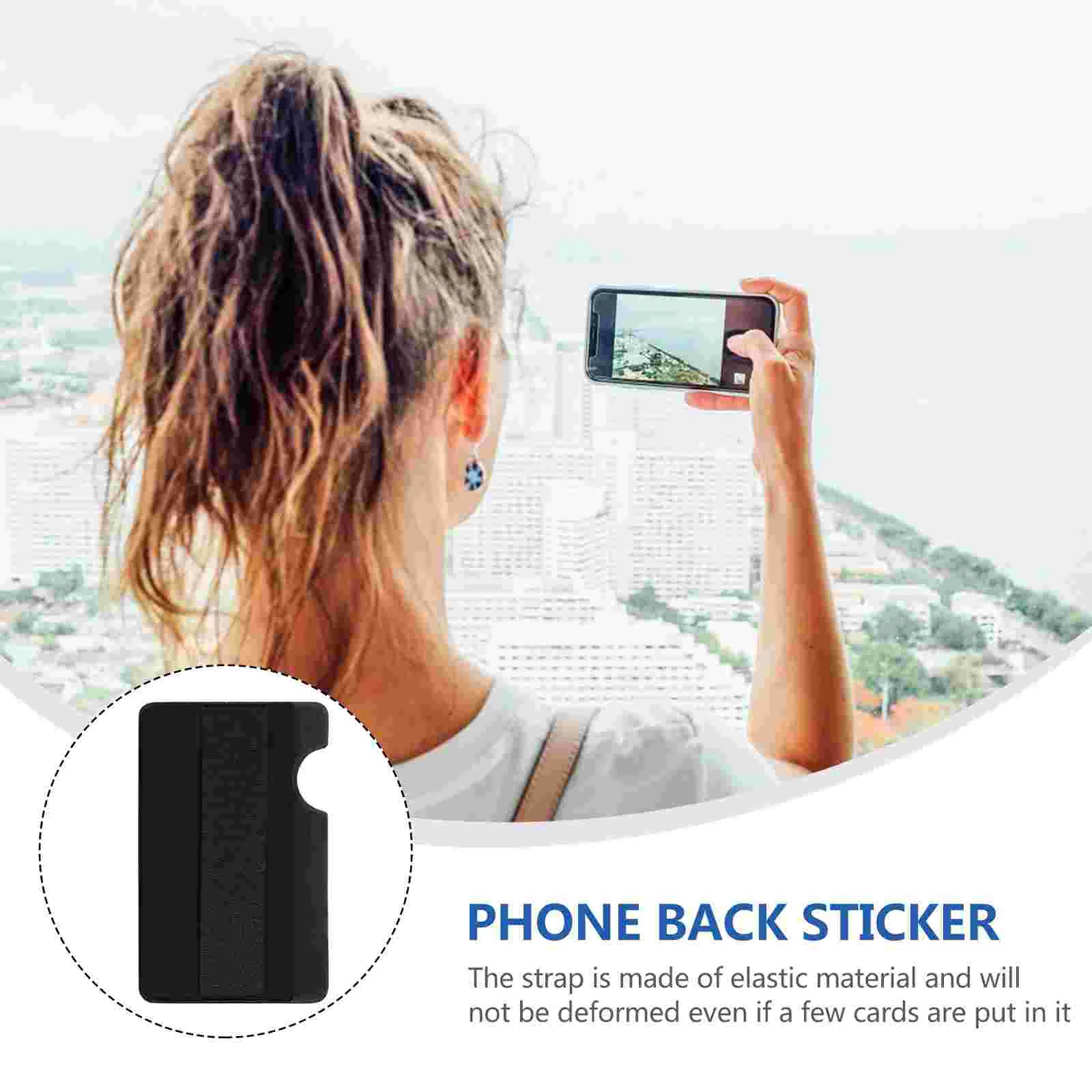 Cable Mobile Phone Card Holder Smartphones Bag Intelligent Black Cellphone Man