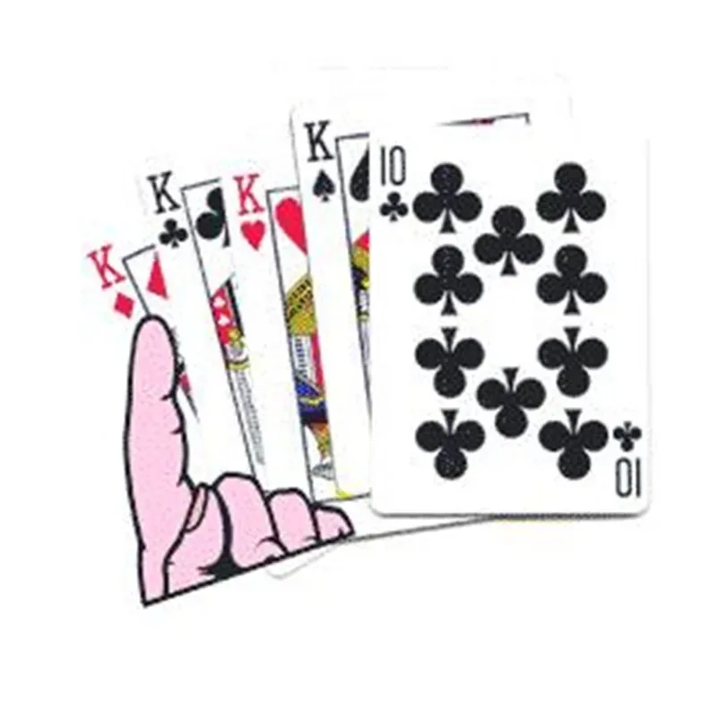 ZAPPED Instant Royal Flush Card Tricks Close Up Magic Props Gimmick Illusions Easy To Do Magician Cards Appearing Fun