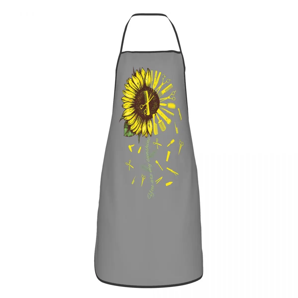 Unisex Hair Dresser Apron Adult Chef Tablier Cuisine for Kitchen Cooking Barber Hairdresser Fashion Trend Hairstyle Painting