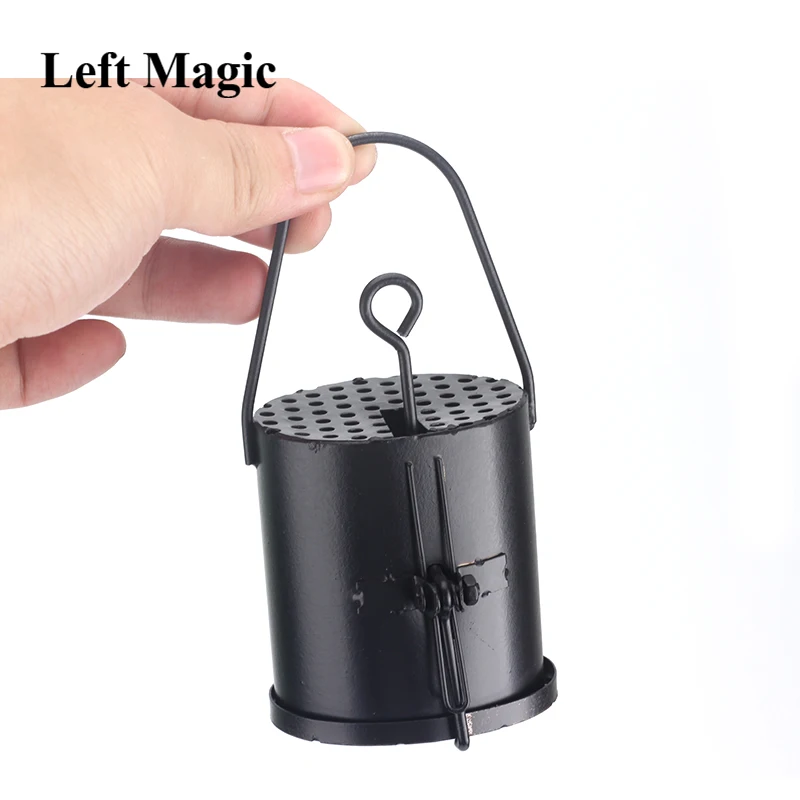 Truco de pez dorado que aparece (Metal), trucos de Magia, pez que aparece, Magia, mago, accesorios de ilusiones de escenario, mentalismo divertido