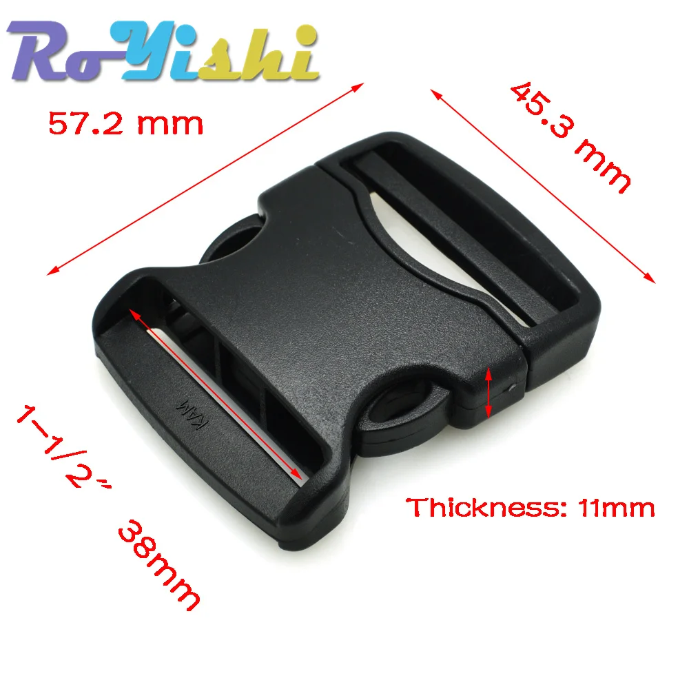 20mm 25mm 32mm 38mm 50mm Webbing Detach Buckle for Outdoor Sports Bags Students Bags Luggage travel buckle accessories