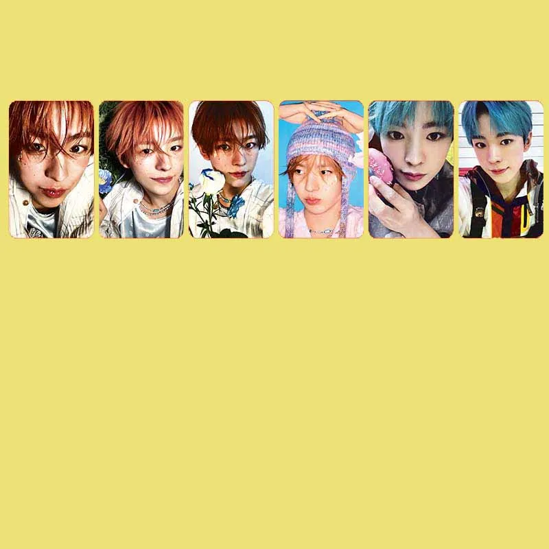 Kpop Yushi Riku Jaehee SONG BIRD Альбом 6 шт./компл. Фотокарточки Список Ryo Sion Персональные селфи Ломо-карты Корейские открытки Подарки для фанатов