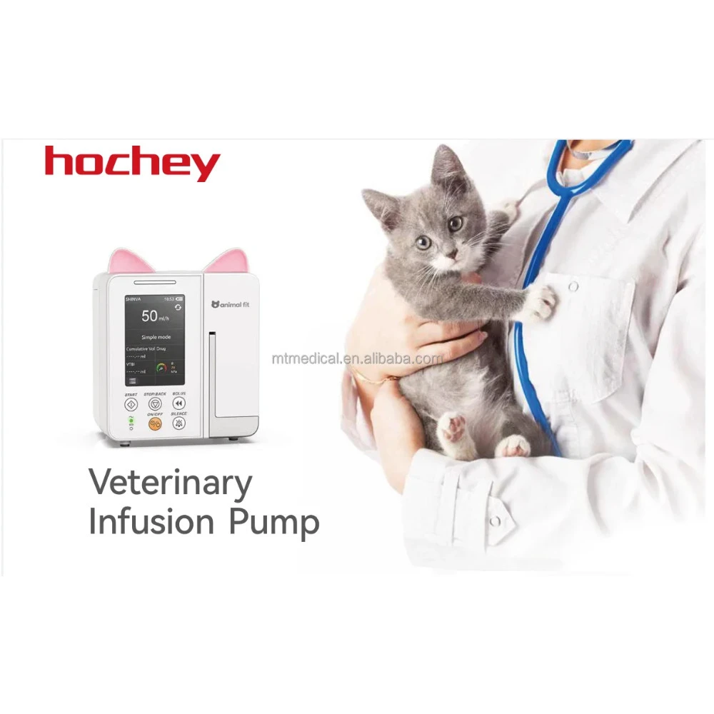 Large Volume Veterinary Infusion Pump Medical Veterinary Use Fluid Warmer Pet Infusion  Heating Infusion Pump for Vet Cat Dog