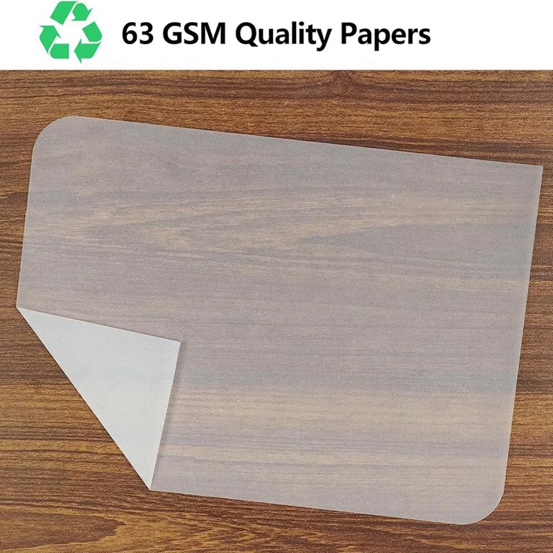 A4 Tracing Papers 200 Sheets, 63 GSM Tracing Paper Bulk , Technical Tracing Paper A4 For Drawing, Scrapbooking,Sketching