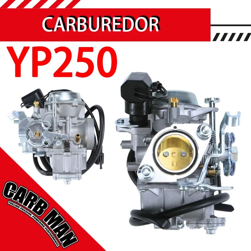 Carburetor 250cc For Majesty 250 Linhai 250 Marquis Te-250 YP250 Yamaha YP 250 Vergaser Linhai 260cc Motorcycle Carb Scooter ATV