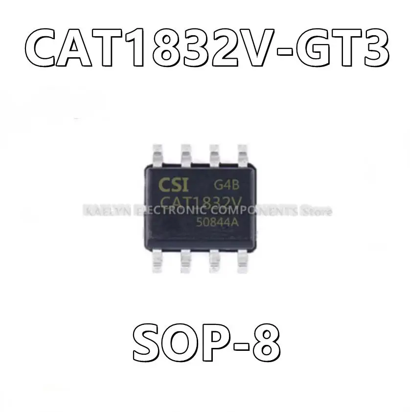 20pcs/lot CAT1832V-GT3 CAT1832V Supervisor Push-Pull, Totem Pole 1 Channel 8-SOIC