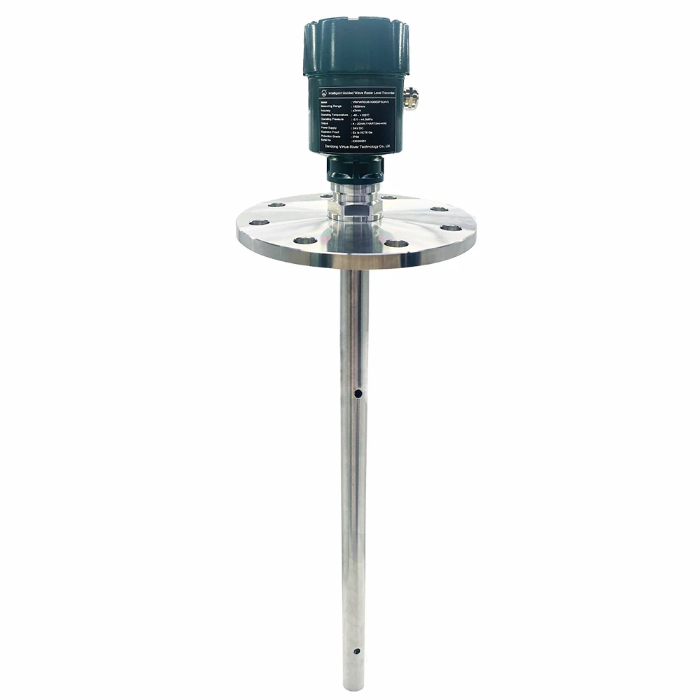 Top quality industrial tank level transmitter guided wave radar level sensor for liquids