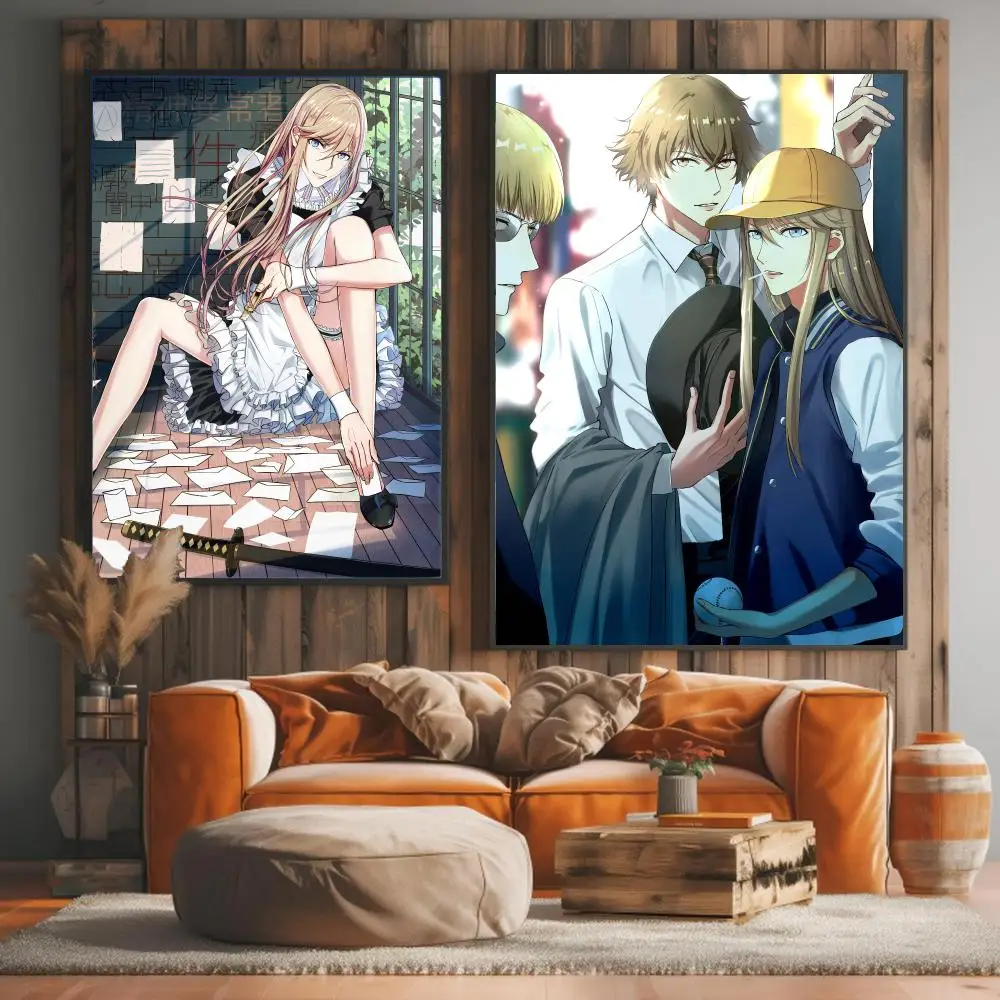 anime H-Hakata Tonkotsu Ramens-S Painting Calligraphy Elegant Botanical Decor for Living Room Modern Interior Design