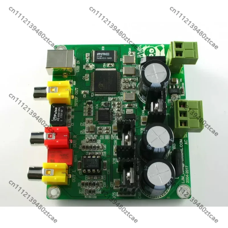 HiFi Digital Sound Decoder Device With Integrated Regulated Power Module USB Input High Resolution Audio Conversion Equipment