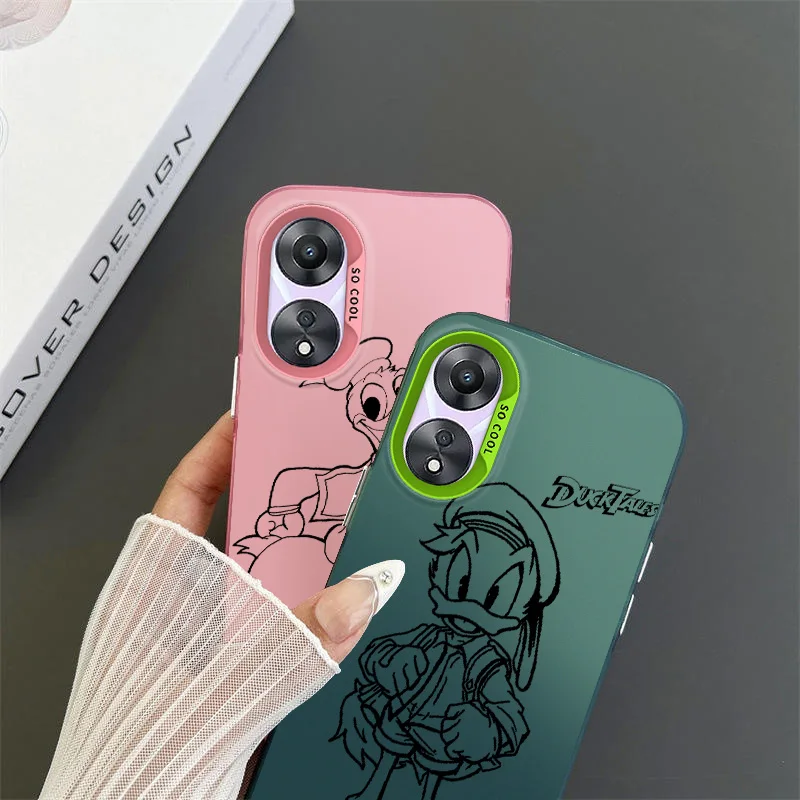 Handsome Donald Duck For OPPO Realme 5 8 10 11 i Pro C 2 15 20 21 31 33 35 53 55 9i Colorful Phone Case Funda Silicone Cover