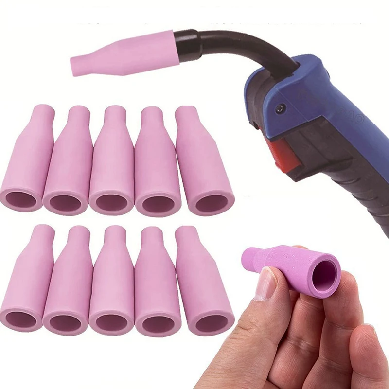 1Set MB15AK MIG/MAG Gas Ceramic Nozzle Welding Gun Torch Tip Nozzle Shield Cups 14A Ceramic Nozzle Welding Tool Accessories