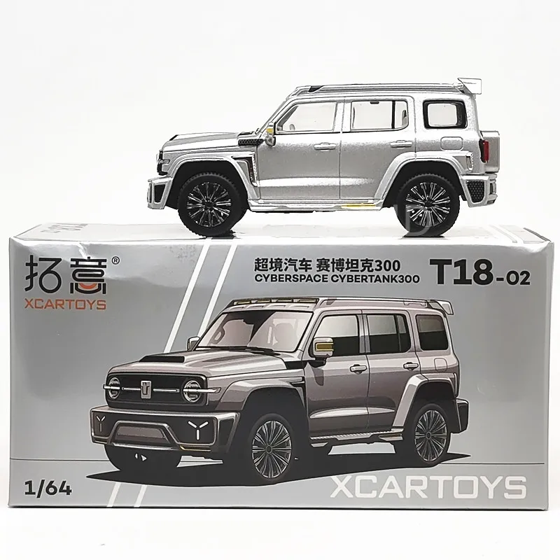 

Модель автомобиля из сплава Tuoyi XCARTOYS, танк 300, издание Ranger Edition, Iron Rider 02, бордюр, ограниченная серия, детская игрушка Cyber, подарок на день рождения