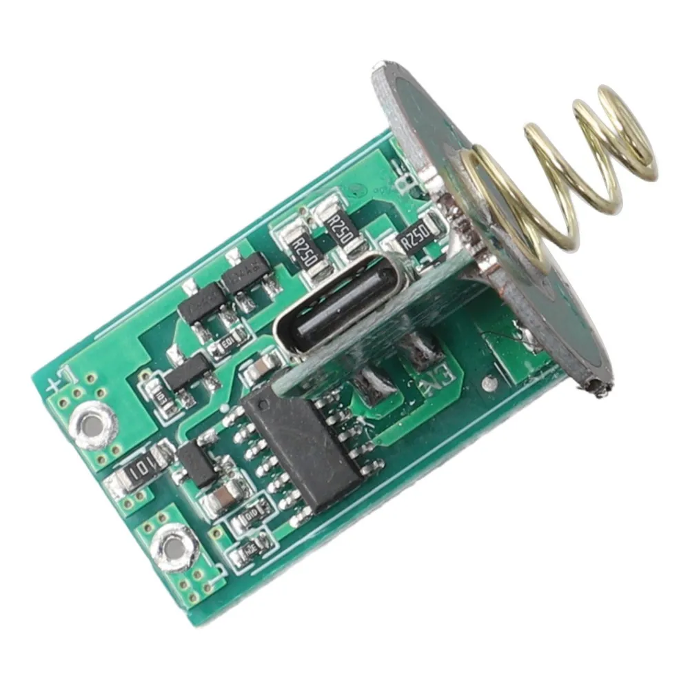 1 Pcs Type-c Dual Lithium Battery Driver Board Battery Board Flashlight Accessories Flashlight Accessories Central Switch