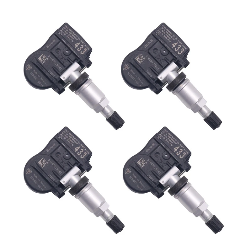 

4Pcs for 2016-2023 Tesla Model X 433Mhz TPMS Sensor Tire Air Pressure Sensor 1034602-00-C