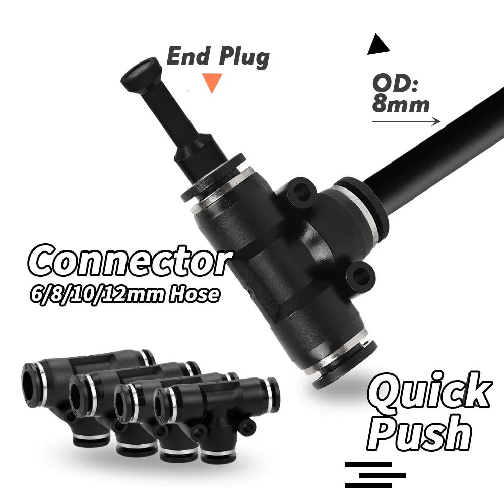 6 8 10 12mm Quick Connect Garden Irrigation Auto Watering Brass Misting Nozzles 20 30 50cm 360 Bend Adjustable Atomizer Sprayer