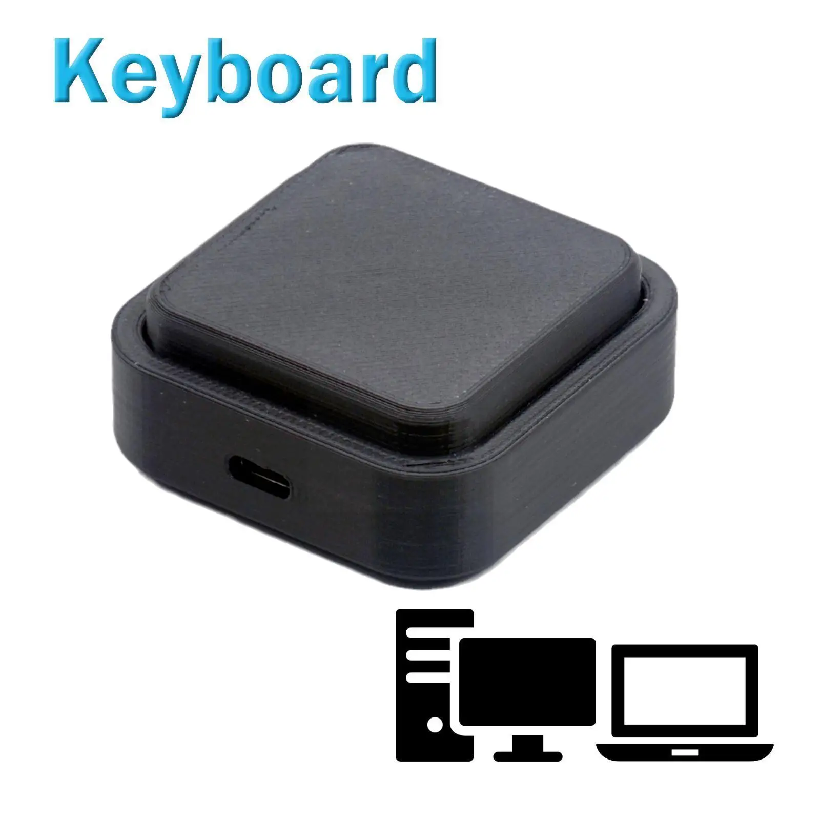 One Key USB Programmable Macro Keyboard For Windows Linux MacOS Hot Key Mouse One Key Button USB Mini Keyboard