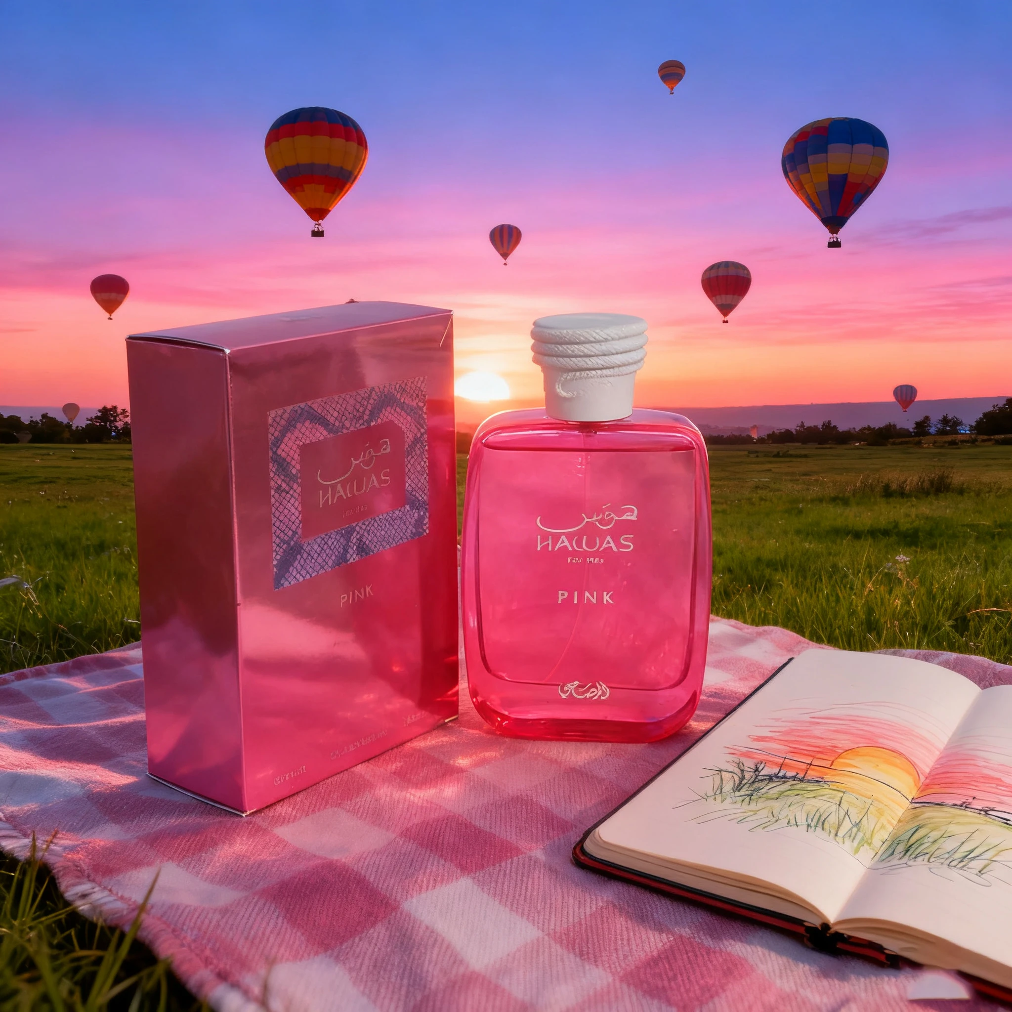 عطر RASASI Hawas الوردي الملطخ بخاخ نسائي عطر ذواقة متين عطر كولونيا نسائي، عطر يدوم طويلاً، مناسب #5