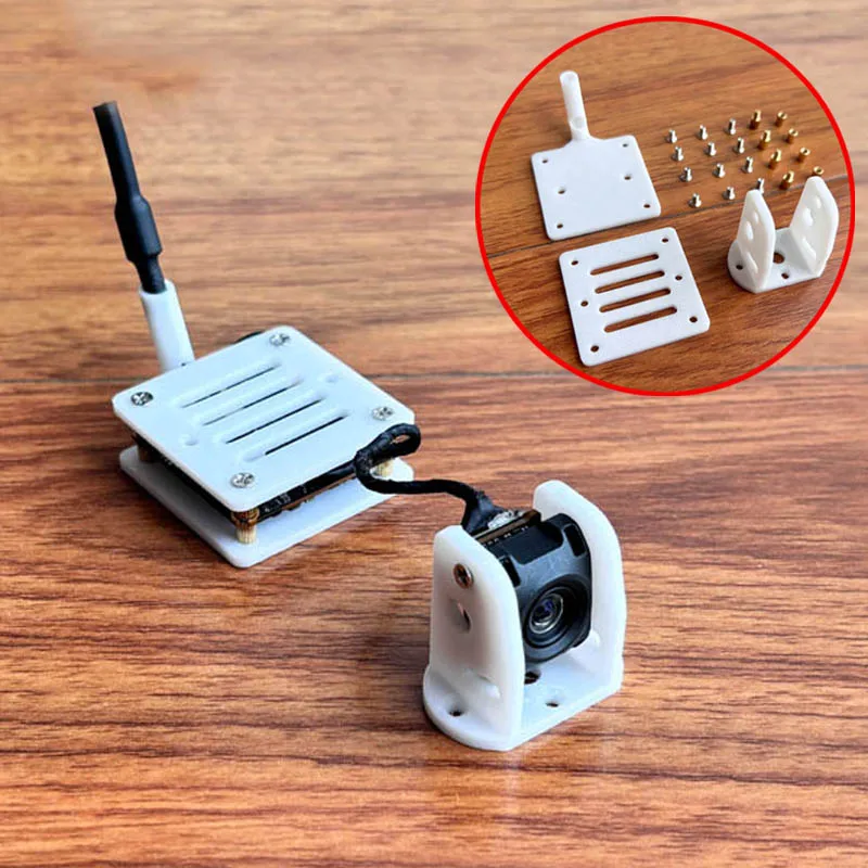 1Set For DJI O4 Air Unit Lite Split Video Transmission Bracket Fixed Mount Camera Mounting Holder for RC Car/FPV Drone Parts