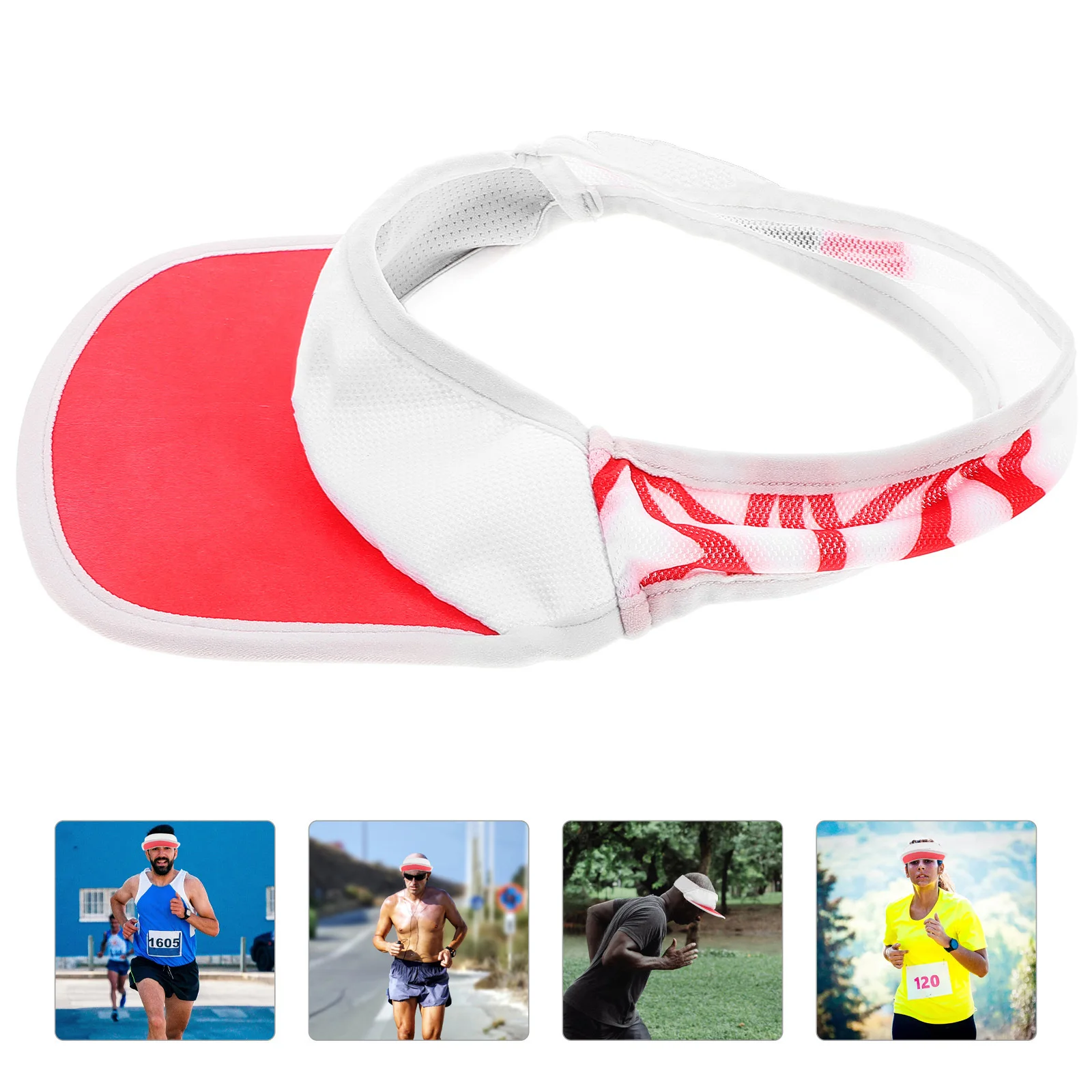 

Running Hat For Men Women Quick Dry Sweat-Wicking Cap Breathable Open Top Sun Visor Outdoor Fishing Hiking