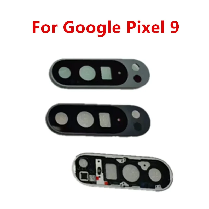 

Pixel9 Camera Lens For Google Pixel 9 Camera Frame With Glass Housing Rear Back Lens Cover Repair Parts