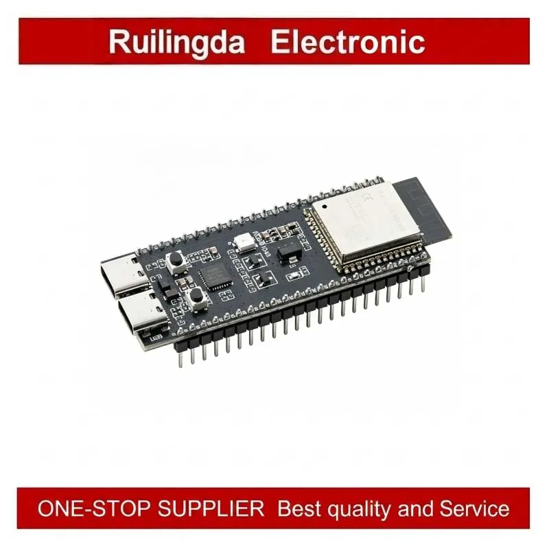 ESP32-S3-DevKitC-N16R8 Wireless WiFi Bluetooth Dual-Core 32-bit MCU AI Development Board Smart Machine