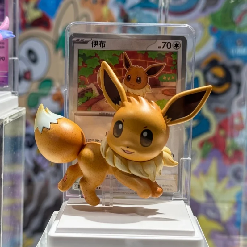 Heißer Verkauf Original Pokémon Eevee Set Ptcg Dream Brush Blind Box Dritte Serie Anime-Display-Zubehör Sammlerstücke Spielzeug