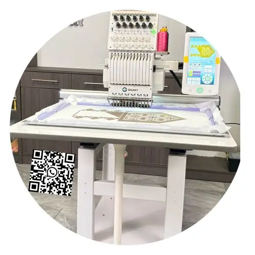 NUOVO TIPO 12 AGICI TESTA SINGOLA Macchina da ricamo computerizzata Software Brother Ricami su piatti, cappelli, indumenti