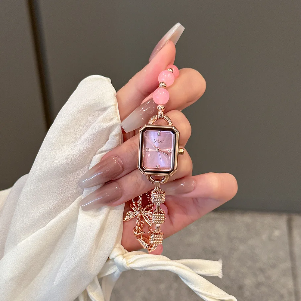 ساعة ذهبية فاخرة للسيدات مقاومة للماء من الفولاذ المقاوم للصدأ ساعات نسائية إبداعية عصرية أصلية أنيقة كوارتز ساعة يد هدية