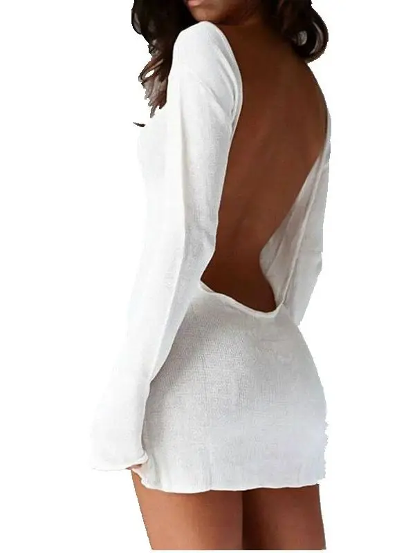 

Sexy Bal Long Sve Beach Dr European Sle Strapl Polyester Fabric Waist Cinched Summer ort Skirt U-Ne A-Lin...