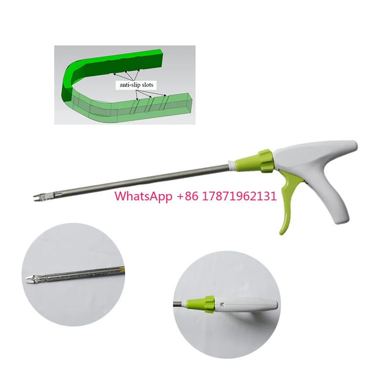 

Surgical Laparoscopic Surgery Instruments Disposable Titanium Clip Applier Endo Clips Applier