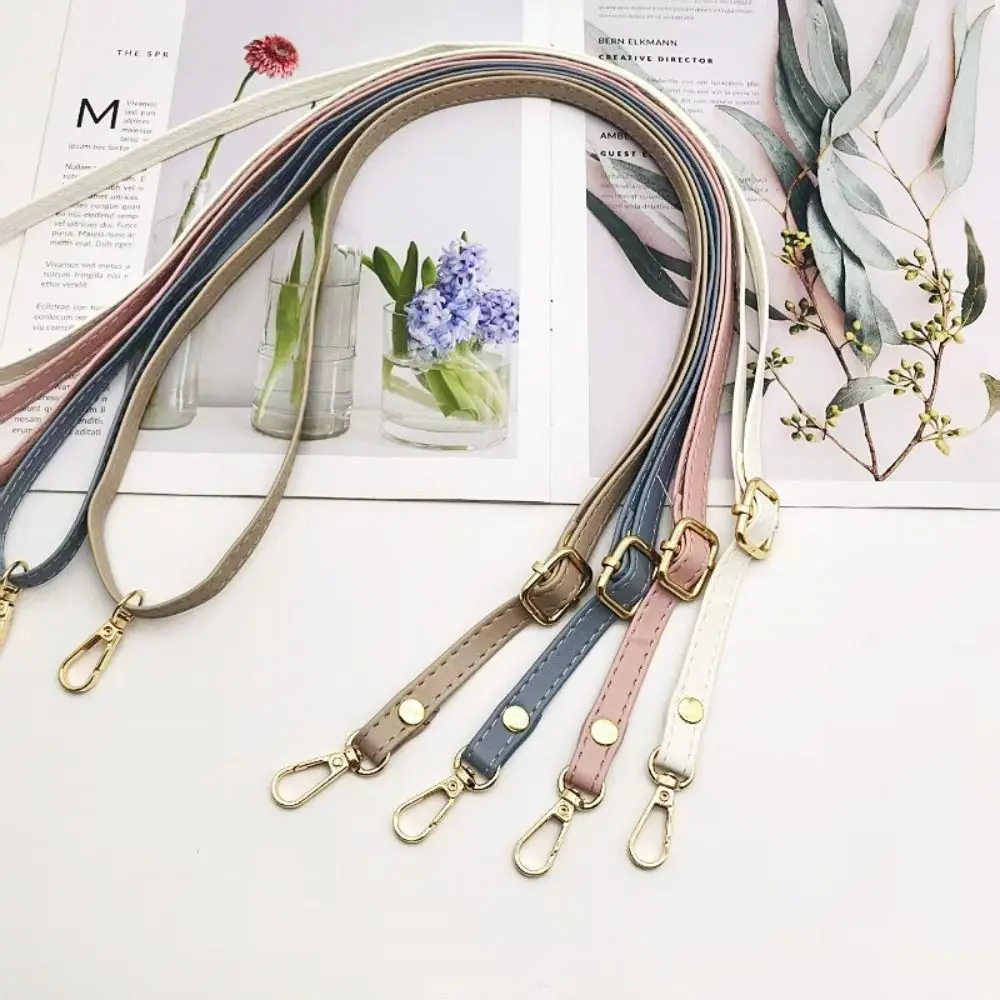 New Fashion 130cm Bag Strap Adjustable Multiple Colors Crossbody Strap Leather Handbag Strap