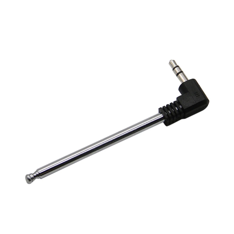 1pc 3.5 mm Signal Booster Retractable FM Radio Antenna Aerial for Mobile Phone Male Jack External Antenna