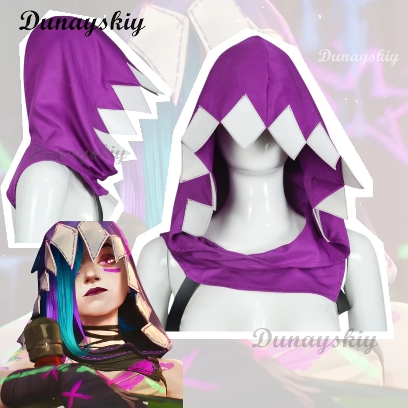 Arcane Jinx Cosplay Costume pour femme, perruque de chapeau, jeu LOL TV 2, vêtements de sauna de jeu de rôle, déguisement de paupières féminin, accessoires de fête Kiev illage, adulte