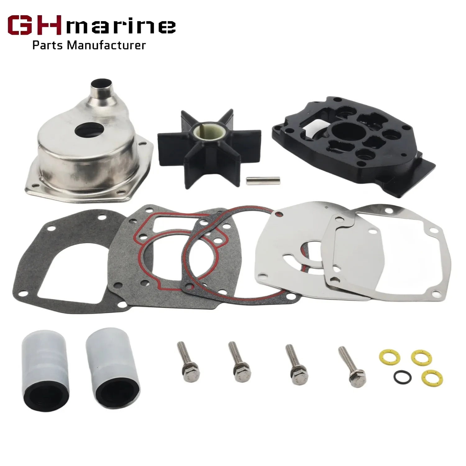 8M0113799 Complete Water Pump Impeller Repair Kit with Housing Pump Cover for Mercury 40 45 50 60 65 70 75 80 90 125 HP 43024A5