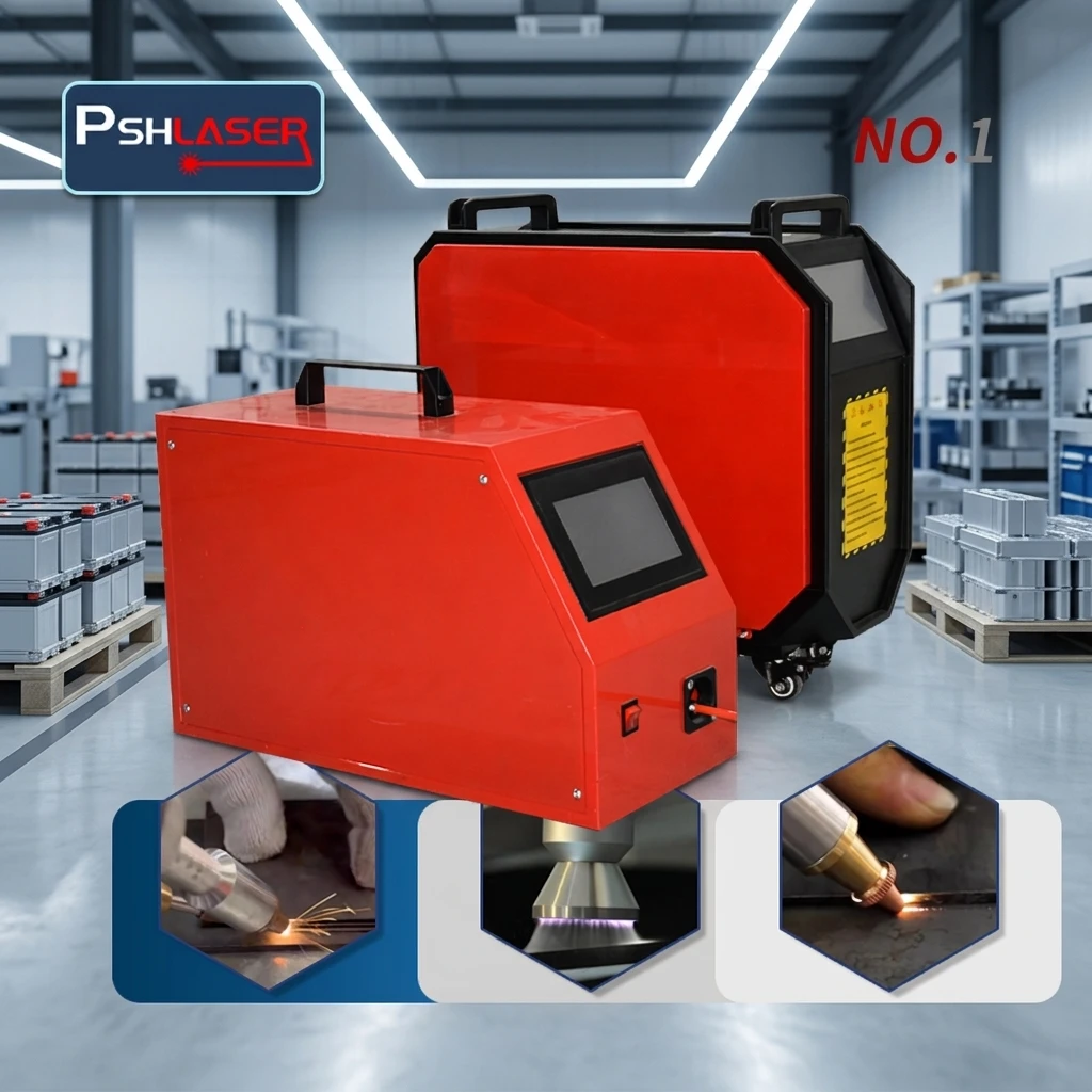 Air Cooled Mini 4-in-1 Laser Welder, No Water Chiller, Small Size & Energy Saving For Home/Workshop Use