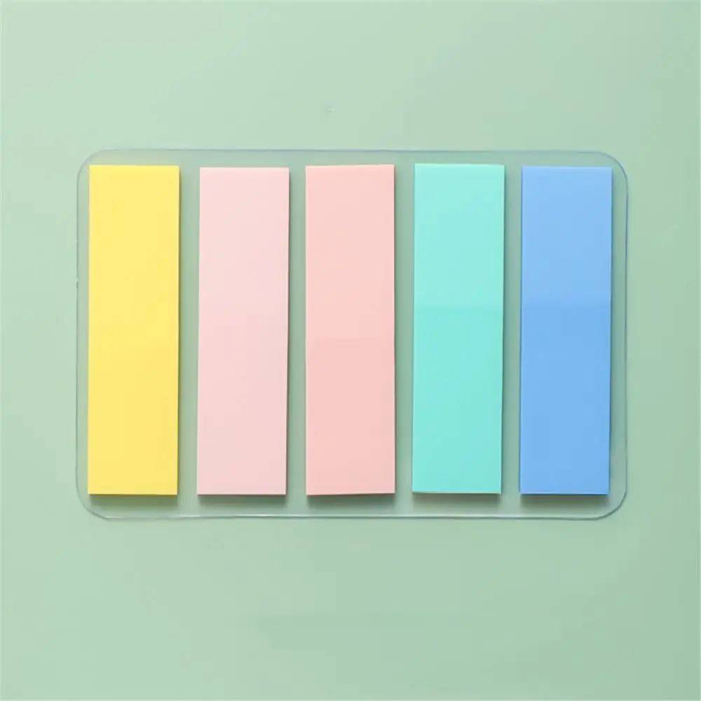 100 Sheets Bookmark Vintage Color Label Office Supplies Key Points Memo Pad Sticky Notes Index Flags Paster Sticker