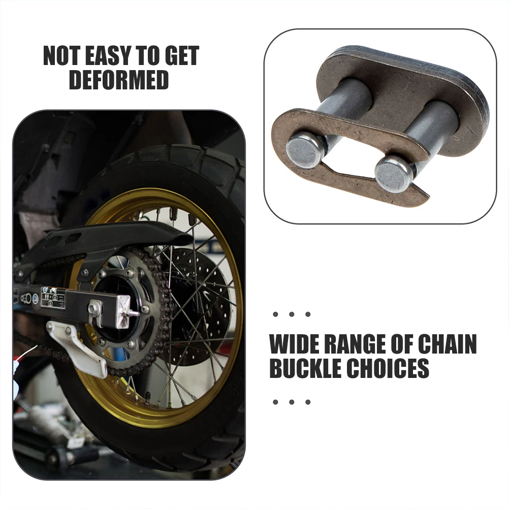 

16 Pcs Chain Buckle Motorcycle Accessories Aluminum Alloy Quick Release Link Compatible Durable Performance Easy Installation
