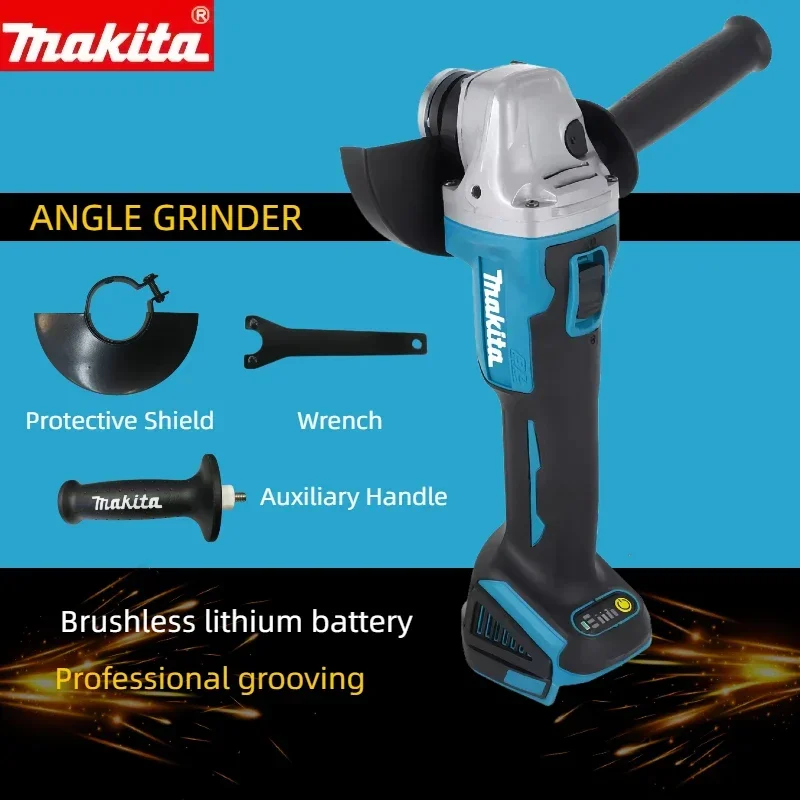 

Makita DGA504 18V 6.0Ah 125mm Brushless Lithium Battery Angle Grinder(bare machine）
