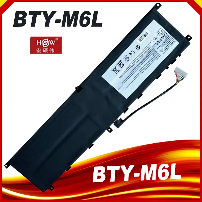 SeagullStar BTY-M6L Battery For MSI GS65 GS75 for Stealth Thin 8RF 8RE PS63 P65 P75  for Creator 8RC 8SC 9SC 9SE MS-16Q316Q2