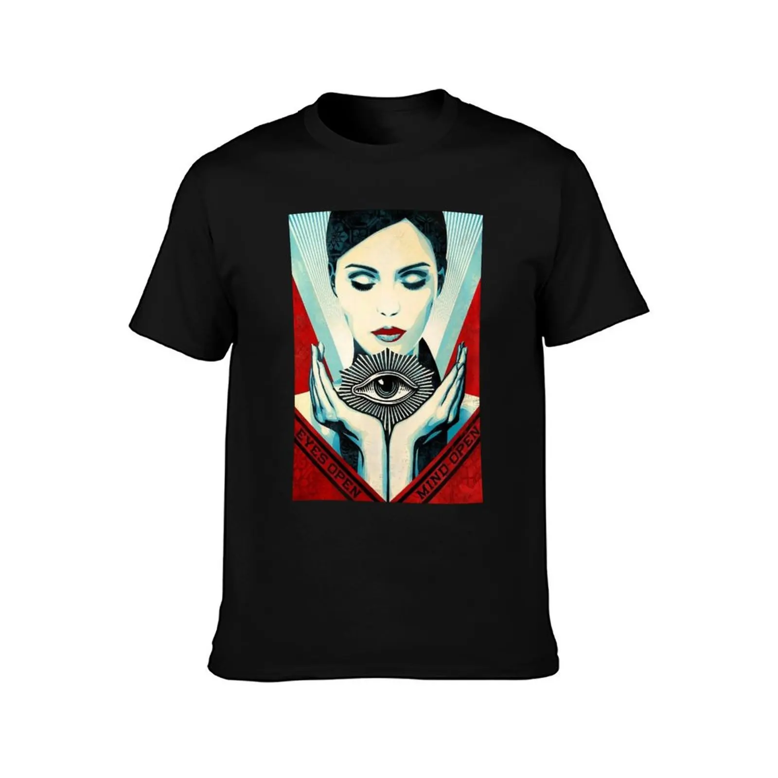 Art by Shepard Fairey, Shepard Fairey Art urbain T-Shirt cute tops customizeds summer top anime t shirts clothing for men