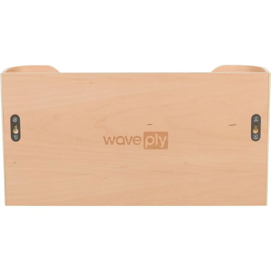 Wall Mounted Document Holder. Office File Organizer. Hallway Mail Organizer. Folder Rack. Magazine Storage Caddy Maple