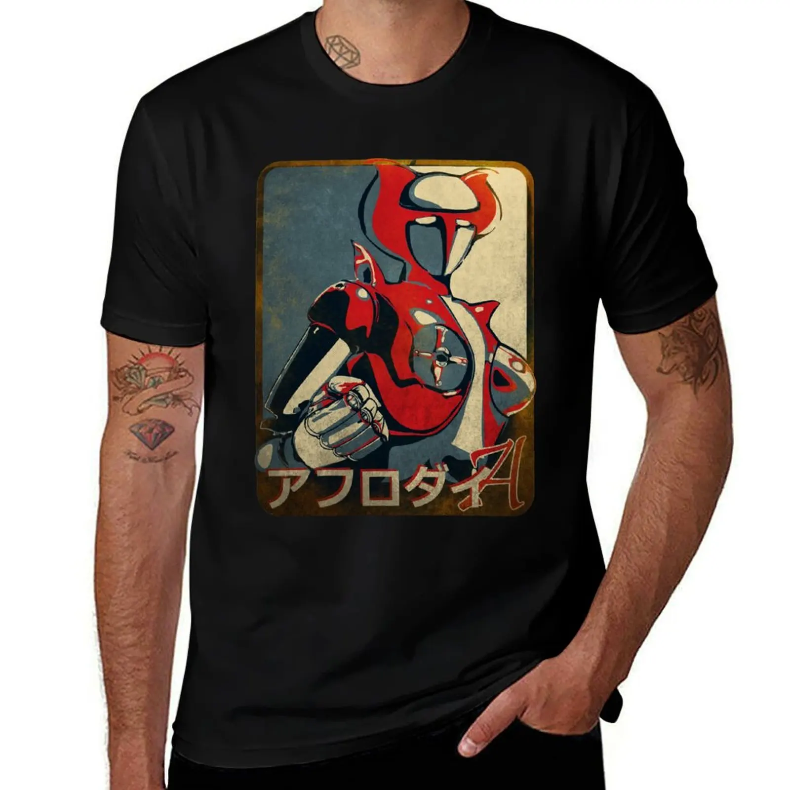 2026 Summer New Design Aphrodite A Men's T-shirt. Fashionable and Best-selling Men's and Women's Identical Round-neck Printed T