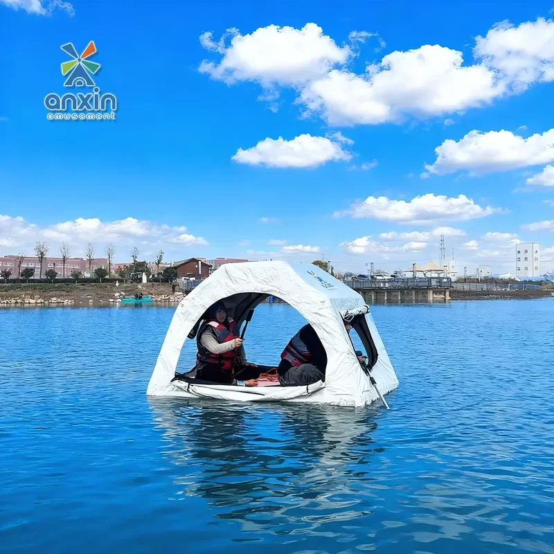 Factory Amphibious Inflatable Tent Roof-Top/Water Use Fabric Quick Setup Easy Storage Windproof Leakproof Family Friendly