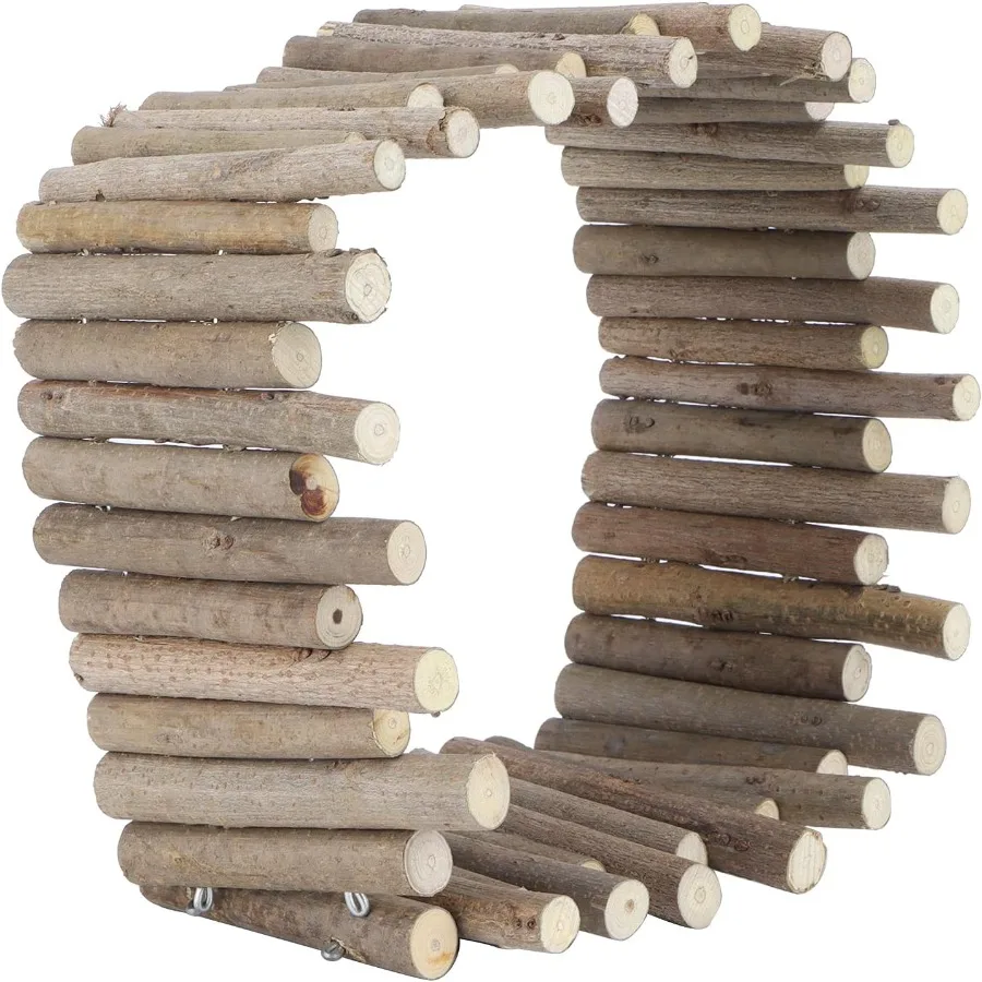 Игрушки для хомяков, гибкий хомяк, деревянный мост, дверной забор, жевательные игрушки для хомяков, декор, стоящее восхождение для песчанки, шиншиллы, маленькое