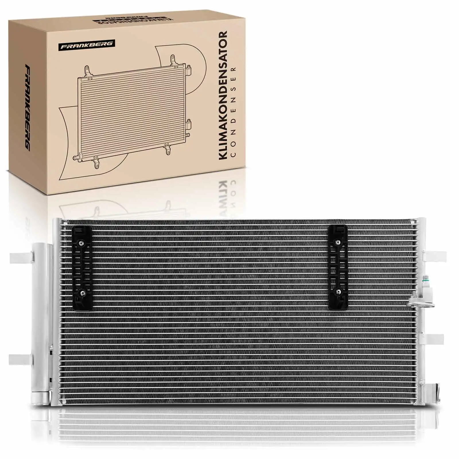 Frankberg 1x condensor airco voor Audi A4 8K2 A5 8T3 A6 A7 4GA Porsche 4G0260403B 4G0260403A 3988
