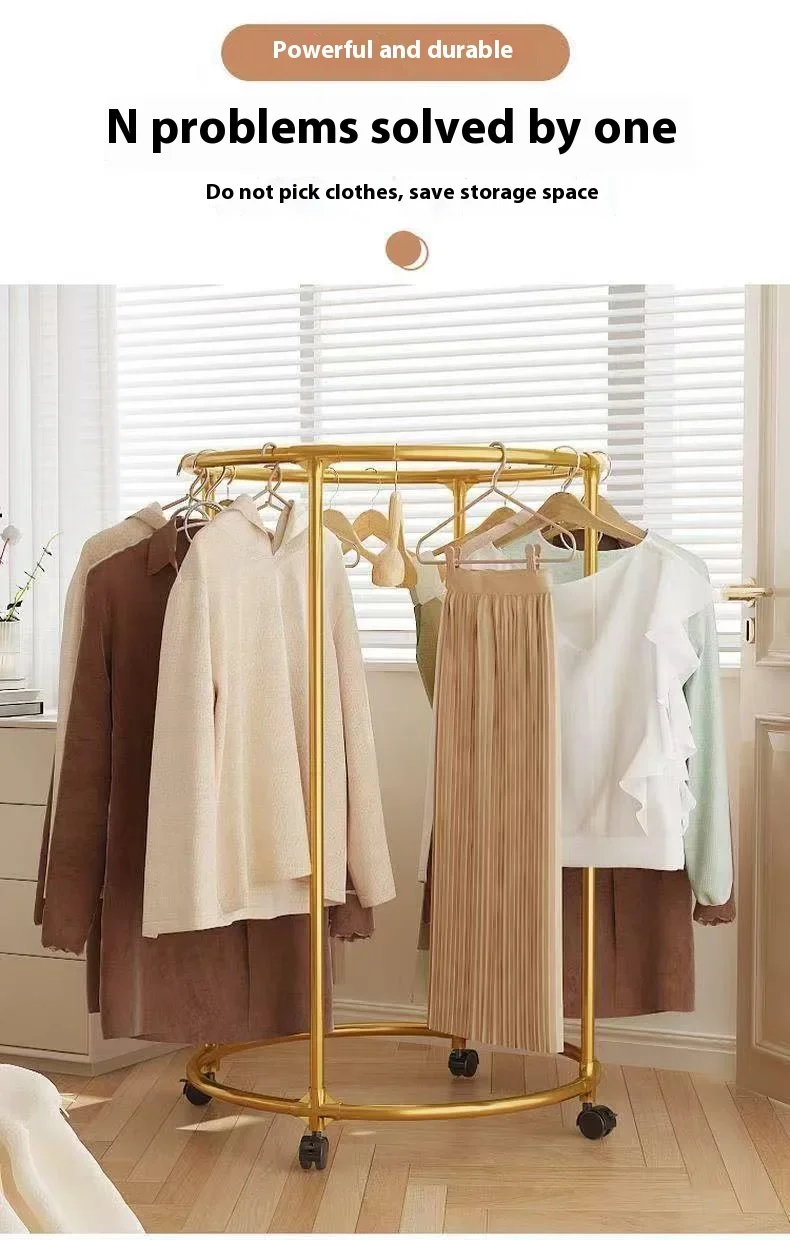 Circular Drying Rack 360Rotating Clothes Rack with Wheel Display Hanging for Bedroom Balcony Clothing Store Live Broadcast Room - AliExpress 15 Circular Drying Rack 360Rotating Clothes Rack with Wheel Display Hanging for Bedroom Balcony Clothing Store Live Broadcast Room - AliExpress 15