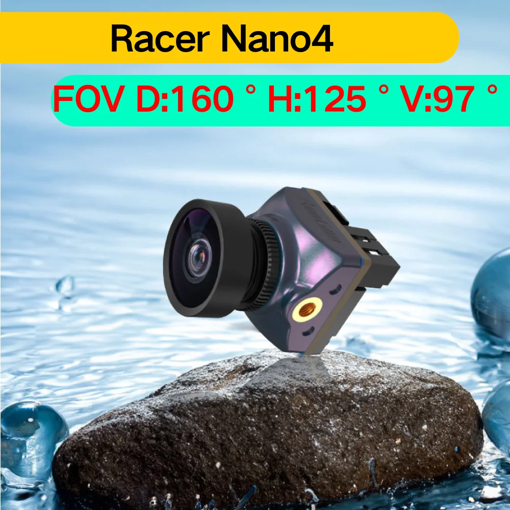 

RunCam Racer Nano 4 1200TVL Супер WDR КМОП-датчик, водонепроницаемое освещение, Трековый режим, FPV камера, NTSC/PAL для радиоуправляемого гоночного дрона