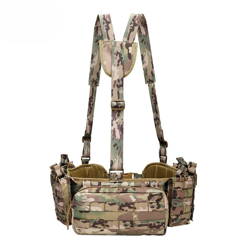 

CS Tactical Belly Pocket Outdoor Training Equipment Tactical Hanging Pocket Combat Equipment Vest