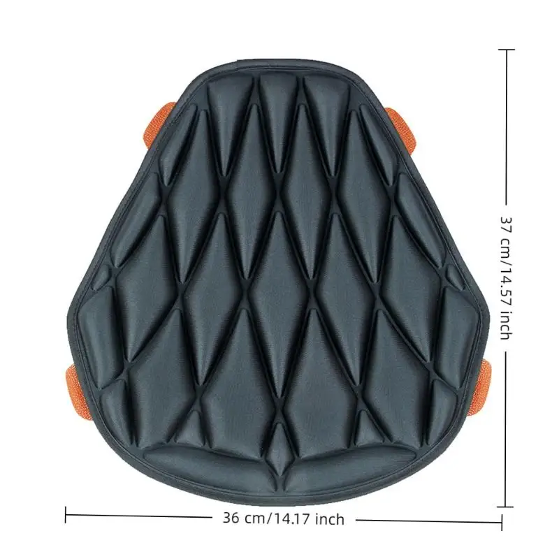 Motorbike Seat Pad 3D Air Cushion Shock Absorption Pressure Relief for Tour Riding Support view 6